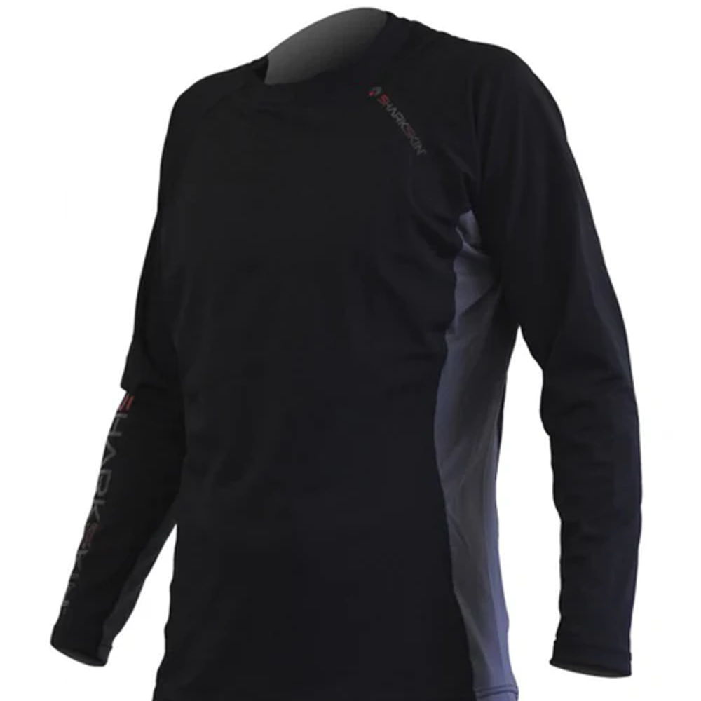 Sharkskin Rapid Dry Long Sleeve Black/Charcoal