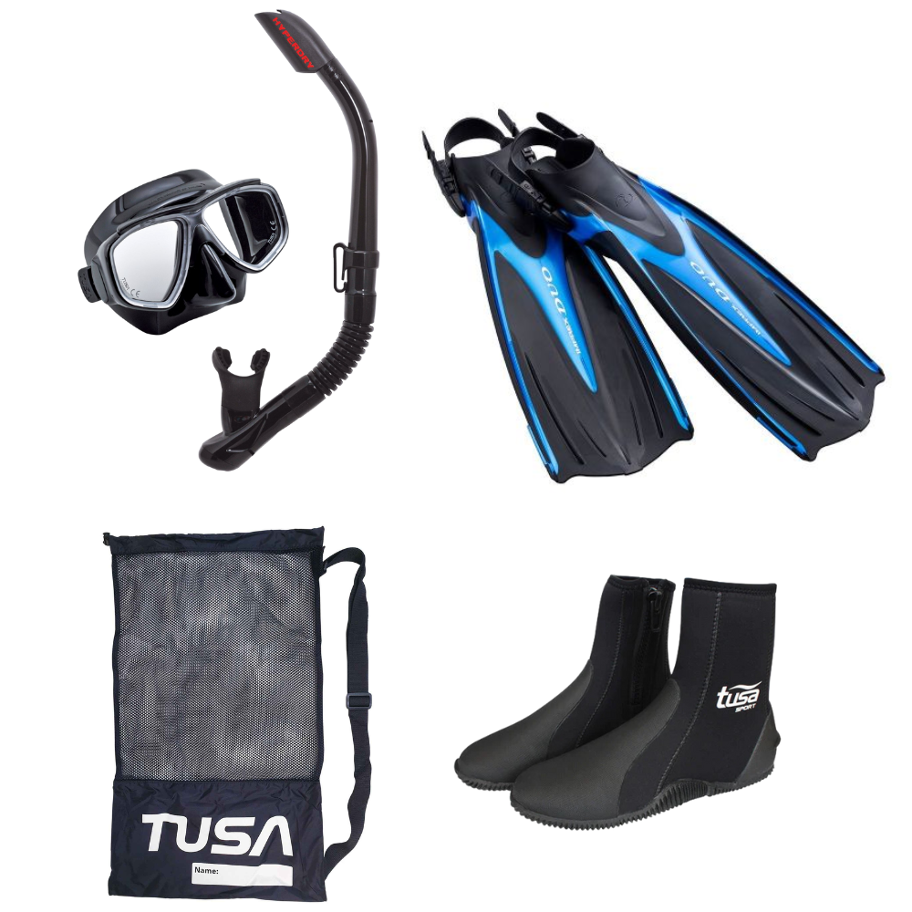 Duo Open Heal Snorkel Pack