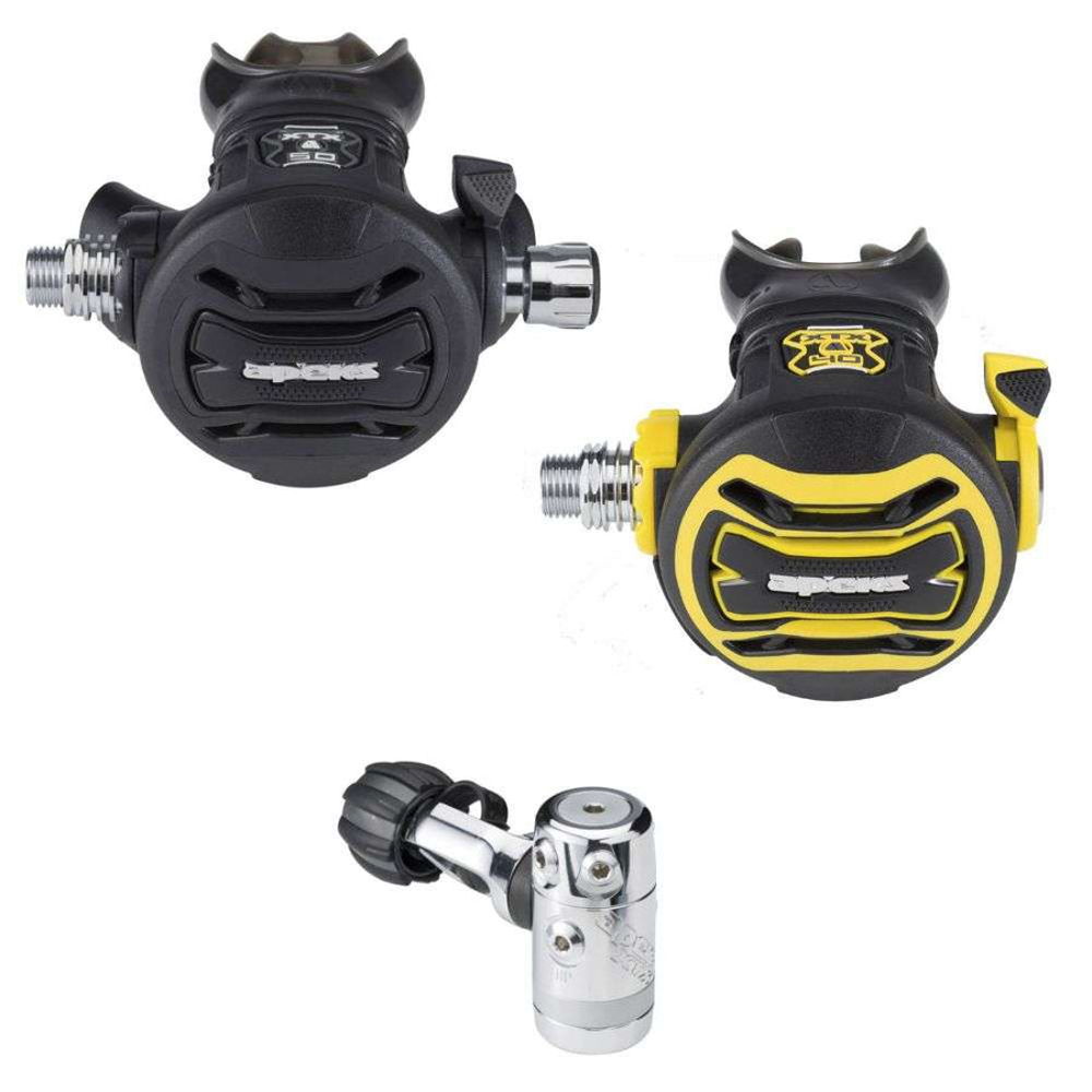 XTX50 STAGE 3 - Dive regulator + XTX40 Octopus