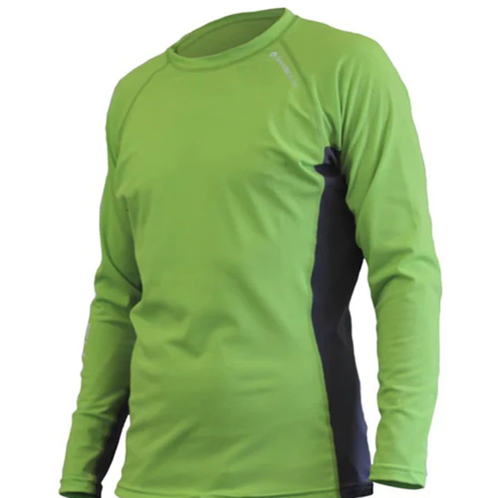 Sharkskin Rapid Dry Long Sleeve Green/Charcoal