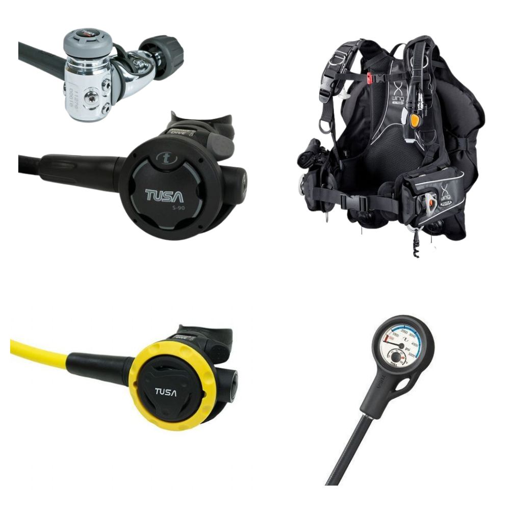 Tusa X-Wing Scuba Package