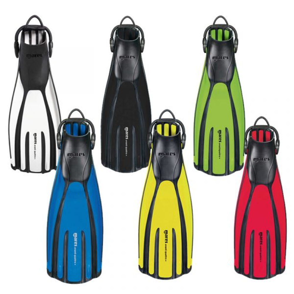 Mares Avanti Quattro + Fins (inc Bungee straps)